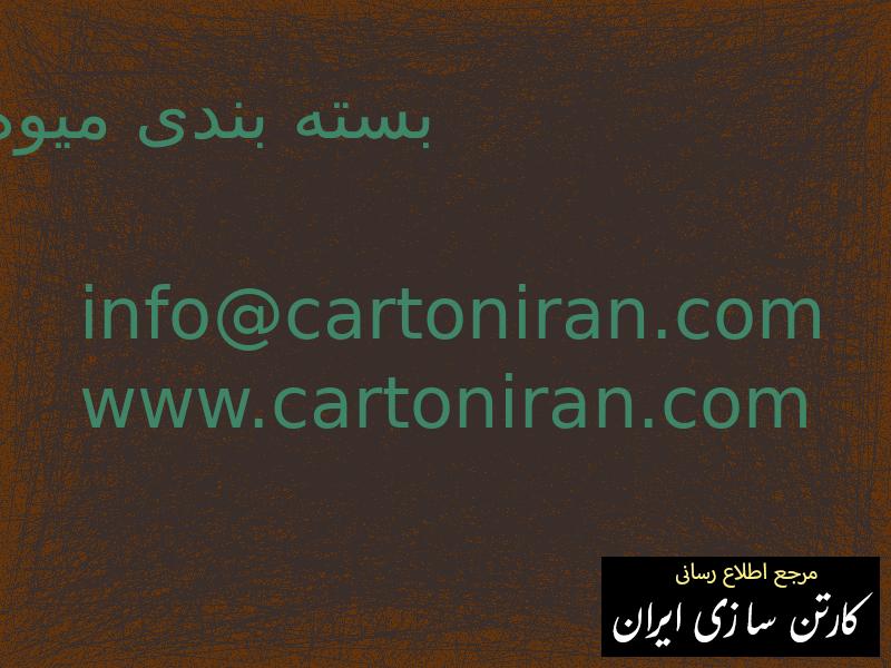 بسته بندی میوه