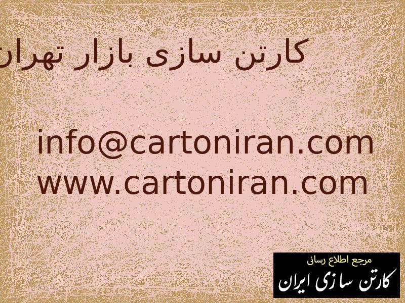 کارتن سازی بازار تهران